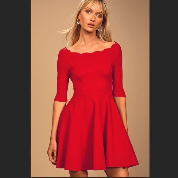 Lulus Dresses & Skirts - ❤️RED DRESS
